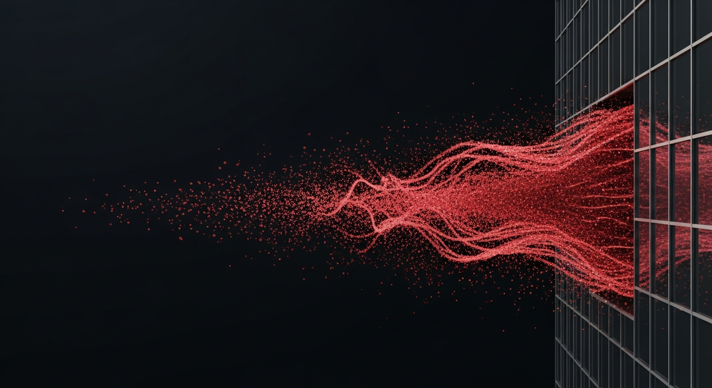 Sensitive data streaming out of an organization through cloud AI connections
